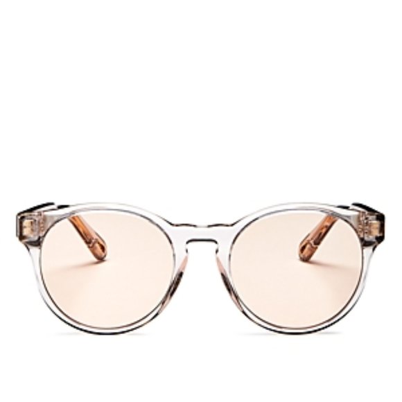 NEW!!! Chloe CE753S Champagne Round Sunglasses